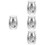 4Pcs Miniature Pet Cremation Urn For Dog Cat Ashes Keepsake Container 8