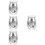4Pcs Miniature Pet Cremation Urn For Dog Cat Ashes Keepsake Container 9