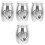 4Pcs Miniature Pet Cremation Urn For Dog Cat Ashes Keepsake Container 5