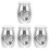 4Pcs Miniature Pet Cremation Urn For Dog Cat Ashes Keepsake Container 4