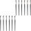 12 Pcs Angled Eyeliner Eye Shadow Concealer Makeup Brush 5