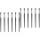 12 Pcs Angled Eyeliner Eye Shadow Concealer Makeup Brush 6