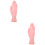 2Pcs Fake Nail Training Model Bendable Practice Hand For Nail Art 8