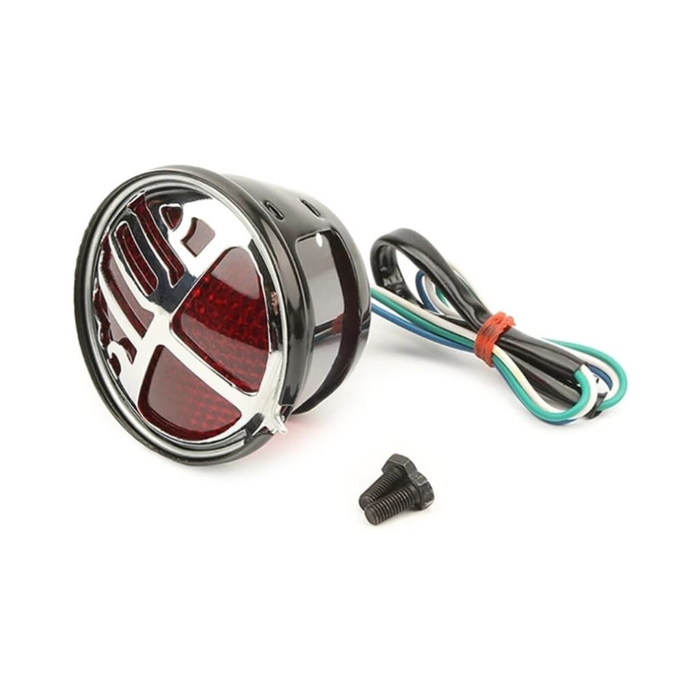 Motorcycle Stop Tail Round Led 12V Cg125 Compatible Rear Brake And Turn Signal Light 9016109228680