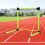 Speed Agility Training Equipment, Adjustable Height, Model X1, Steel Frame, 24-60 In Range 4