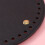 14Cm Round Bottom Pu Handmade Knitting Sewing Bag Diy Black 11