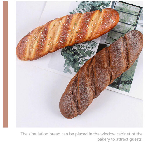 Simulated Bread Model Artificial Bread Chic Pu Bread Photo Prop 2