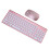 3Pcs Wireless Keyboard And Mouse Combo For Home Office 11