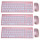 3Pcs Wireless Keyboard And Mouse Combo For Home Office 8