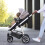 2Pcs Baby Stroller Storage Basket Pushchair Organizer Net Bag 6