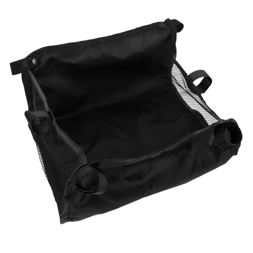 2Pcs Baby Stroller Storage Basket Pushchair Organizer Net Bag 2