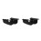 2Pcs Baby Stroller Storage Basket Pushchair Organizer Net Bag 11