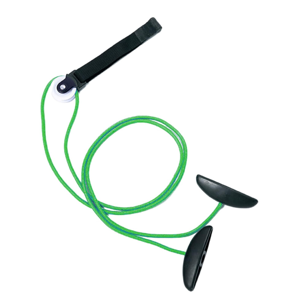 Green Sports Shoulder Pulley Over Door Exercise Pulley For Injury Recovery With Stretching Cuffs Shoulder Exerciser