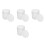 800 Pcs Disposable 7.5Cm Paper Cup Lid For Glassware - Spill-Proof 7