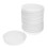 800 Pcs Disposable 7.5Cm Paper Cup Lid For Glassware - Spill-Proof 2