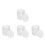 800 Pcs Disposable 7.5Cm Paper Cup Lid For Glassware - Spill-Proof 10