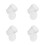 800 Pcs Disposable 7.5Cm Paper Cup Lid For Glassware - Spill-Proof 9