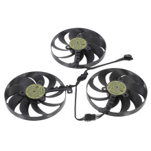 2 Sets Gpu Cooler Compatible With Cf9010u12d 87mm Graphic Card Fan