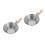 2Pcs Heavy Duty Mud Pan With Wood Handle For Drywall Plastering Cement 4