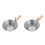 2Pcs Heavy Duty Mud Pan With Wood Handle For Drywall Plastering Cement 9