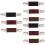9 Pcs Star And Shell Shape Sterling Silver Plated Clothing Clips 6