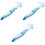 3Pcs Turtle Shell Cleaning Brush For Aquatic Tortoises 5