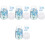 4Pcs 4 Bottles Diy Resin Snowflake Phone Case Decor Epoxy Sequins 5