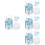 4Pcs 4 Bottles Diy Resin Snowflake Phone Case Decor Epoxy Sequins 8