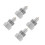 4Pièces Accessoires Jack Hydraulique Mâles Alliage Résistant Pour Auto 4