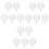 75 Pcs Chocolate Truffle Liners Wrappers Candy Packaging Holders 3