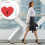 2 Pcs Zinc Alloy Mini Heart Padlock For Suitcase Security 11