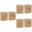6 Pcs Baby Photo Album Insert Giraffe Dolphin Pattern 6