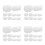 40 Sets Diy Mesh Bag Sheets Plastic Canvas For Crafting Lightweight 5