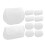 40 Sets Diy Mesh Bag Sheets Plastic Canvas For Crafting Lightweight 3