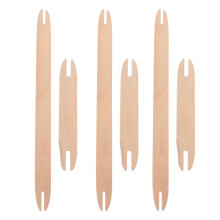 6Pcs Wooden Weaving Shuttle For Knitting Scarf Sweater Tapestry