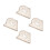 4Pcs Corner Stand For Aquarium Fish Tank Triangle Desktop Shelf 5
