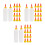 3 Sets Goat Feeding Bottle With Reusable Nipples 500ml Portable 9