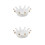 2Pcs Ceramic Nail Cup Replaceable Bowl For Nail Art Manicure Care 7