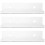 3Pcs Vinyl Record Wall Mount Holder Clear Acrylic Floating Shelf 10