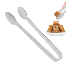 Ice Tongs Stainless Steel Heart Shaped Sugar Cube Tongs For Ice Buckets, Small Clip Tongs For Coffee Bar Cooking Style 2