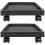 2 Pcs Square Flowerpot Tray Movable Plant Pot Base Plate 8