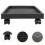2 Pcs Square Flowerpot Tray Movable Plant Pot Base Plate 11
