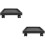 2 Pcs Square Flowerpot Tray Movable Plant Pot Base Plate 9