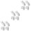 12 Pcs Playpen Stabilizer Safety Baffle Anti Slip Base Accessory 7