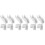 12 Pcs Playpen Stabilizer Safety Baffle Anti Slip Base Accessory 6