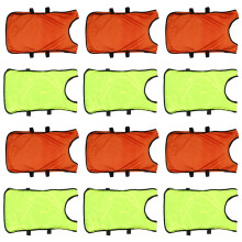 36 Pcs Kids Football Training Vests With Elastic Straps