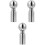 3 Pcs Stainless Degree Rotary Spray Ball Dn20 3