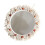 2 Pcs Wall Hanging Mirror Handmade Tapestry Decorative Makeup Mirror 3