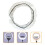 3Pcs Ring Light Diffuser Drawstring Reflector For Photography 10