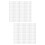 50 Pcs Clear Quail Egg Trays With Lid Reusable Plastic Packaging Boxes 9